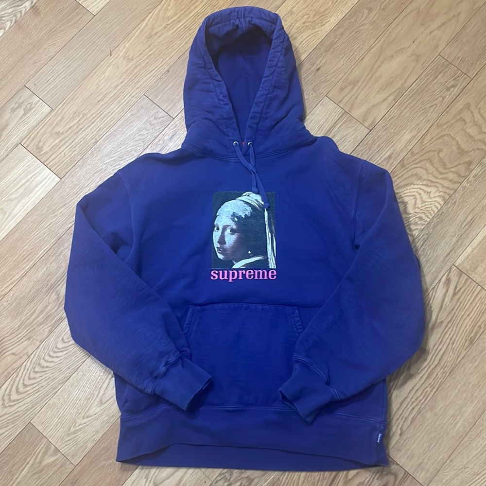 Supreme Pearl hoodie.